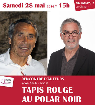 Affichette publiée par la Bibliothèque de Chinon