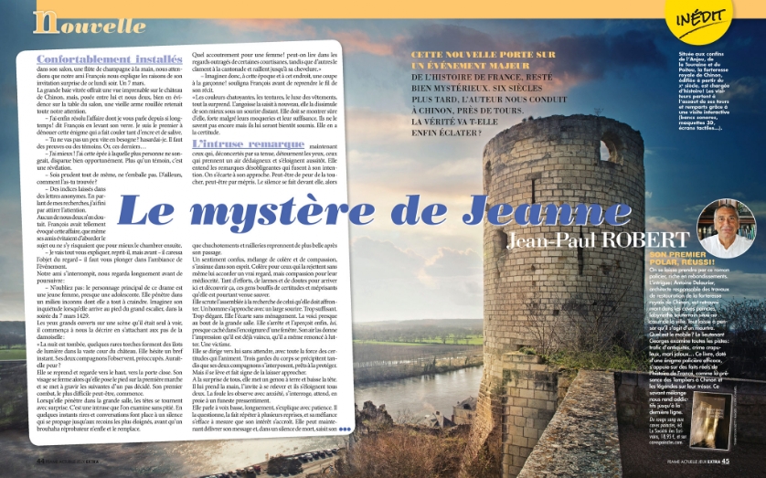 Page double 1 et 2 Femme Actuelle
