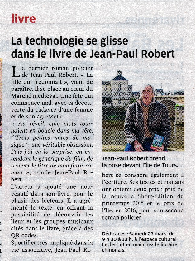 Jean-Paul Robert - Article NR et photo